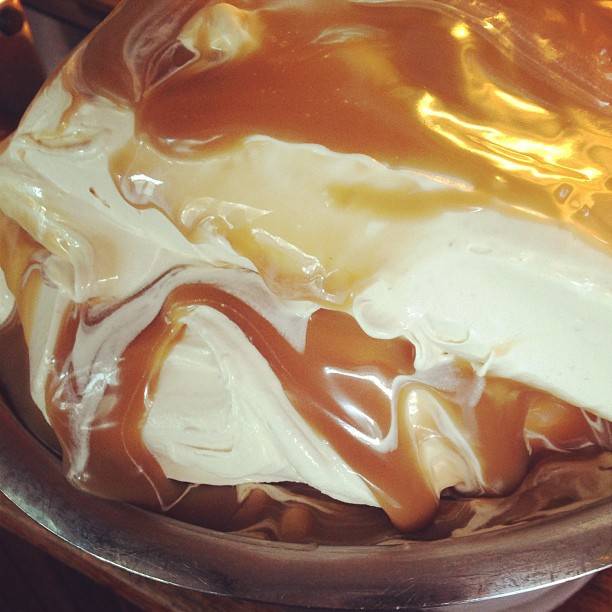BANANA CARAMEL CHEESECAKE, a Gelato Messina special