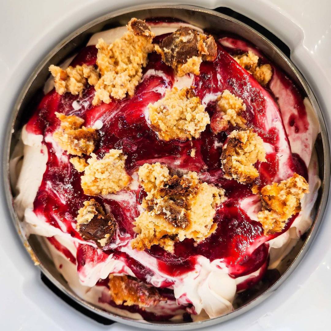 BOYSENBERRY CHEESECAKE, a Gelato Messina special