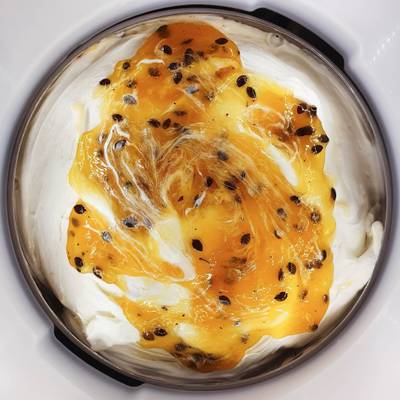 SALTED COCONUT AND PASSIONFRUIT, a Gelato Messina special